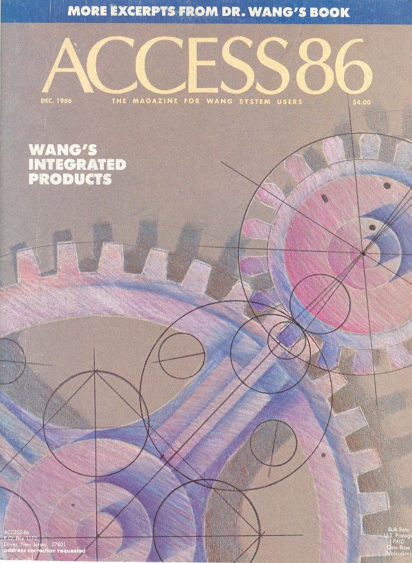 Cover of the December 1986 issue